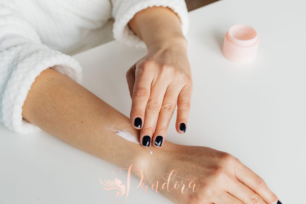 How to strengthen weak nails with a moisturizing hand treatment at Pandora Nail Spa in Lafayette