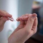 Nail cuticle care service at Pandora Nail Spa in Lafayette, CA
