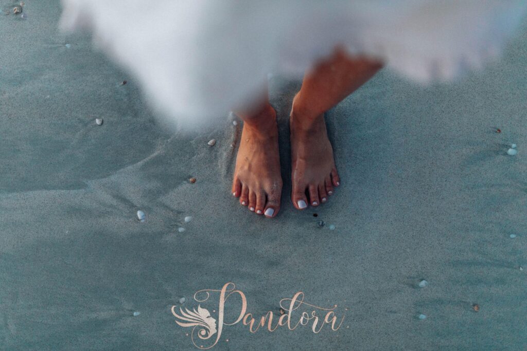 Relaxing pedicure at Pandora Nail Spa in Lafayette, CA