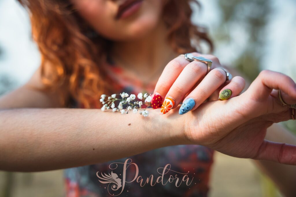 Beautiful nails after following expert nail care tips at Pandora Nail Spa in Lafayette