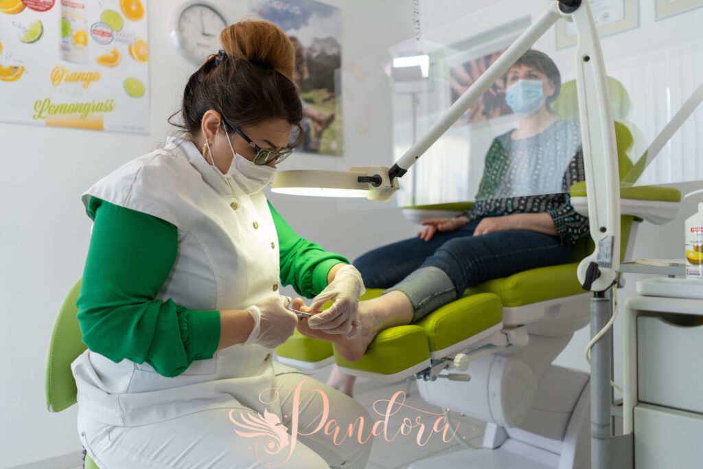 The complete pedicure meaning: nail care, exfoliation, and massage at our Lafayette salon