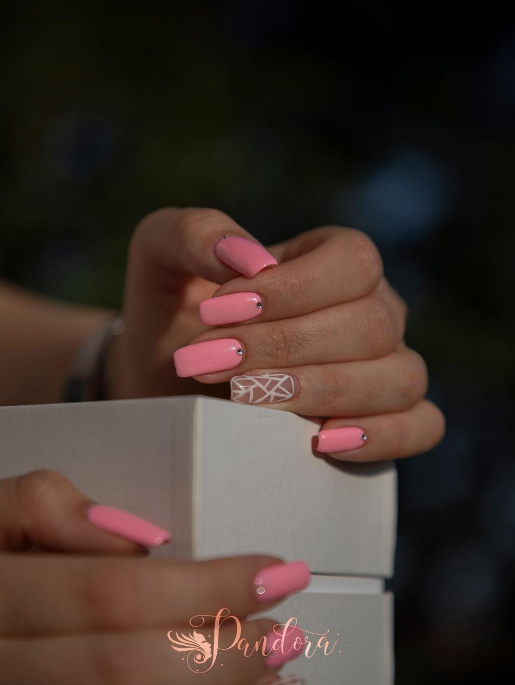 Beautiful prom nails design at Pandora Nail Spa in Lafayette, CA