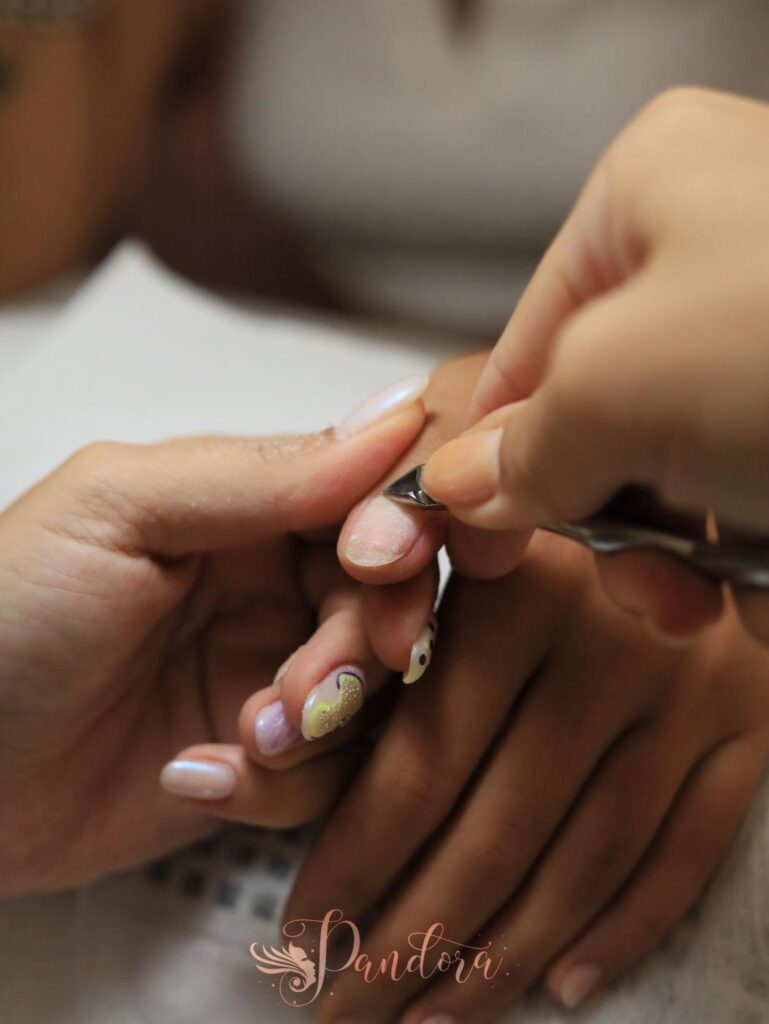Promoting healthy nail growth at Pandora Nail Spa in Lafayette, CA