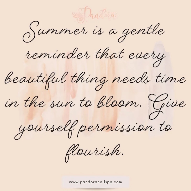 As the summer days stretch out before us, it is so easy to get caught up in the constant, go-go-go