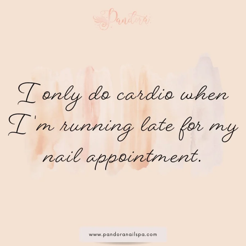 Let us be totally honest, getting to the salon on time is sometimes the only workout we actually look forward
